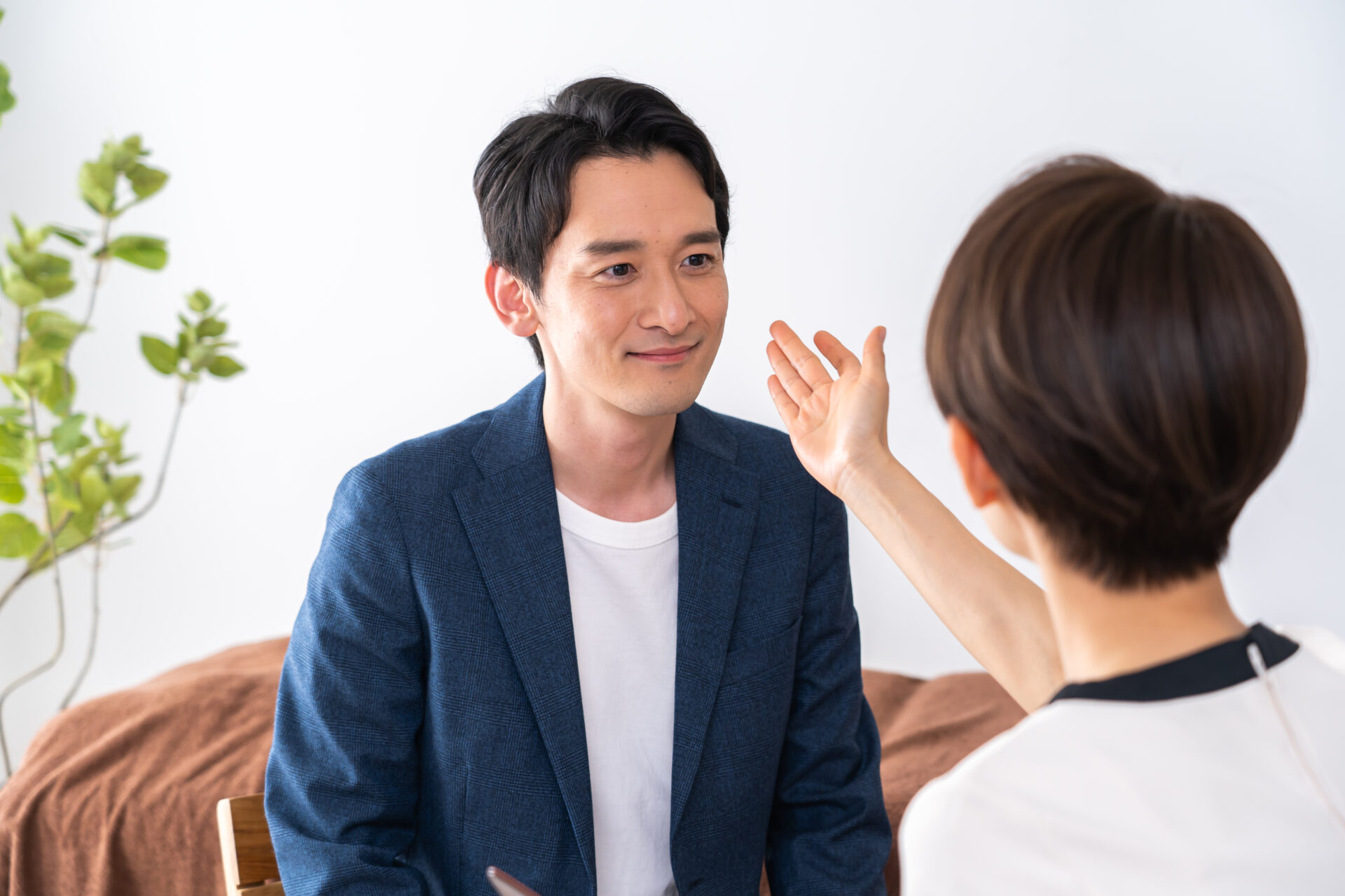 落ち着いて話す