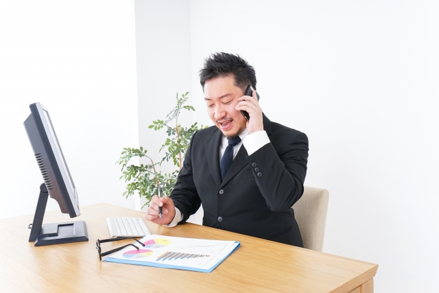 電話のやり取り